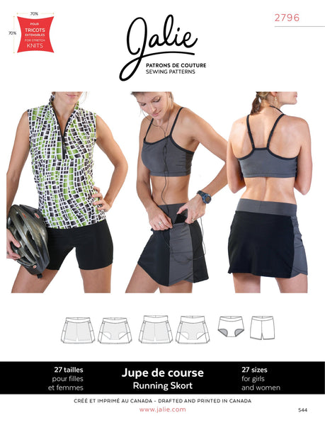 Jalie 2796 Multi-Sport Skort