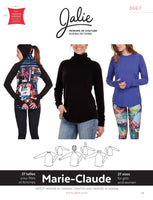 Jalie 3667 MARIE-CLAUDE Raglan Pullovers