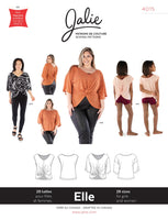 Jalie 4015 ELLE Reversible Top
