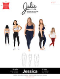 Jalie 4127 JESSICA Leggings with side pocket