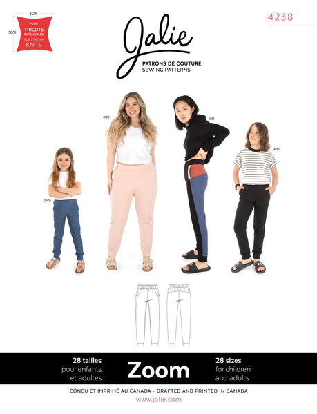 Jalie 4238 ZOOM Modern joggers