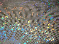 Shattered Glass Spandex - Silver/White