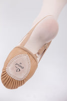 Leather Half-Sole Shoe