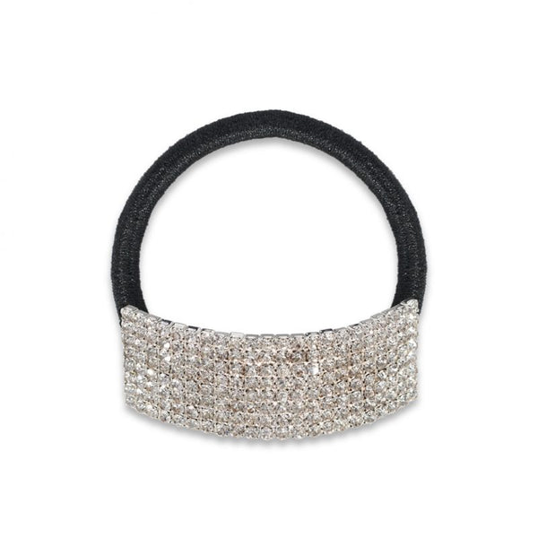 KySienn Princess Rhinestone Ponytail Hair Cuff Large