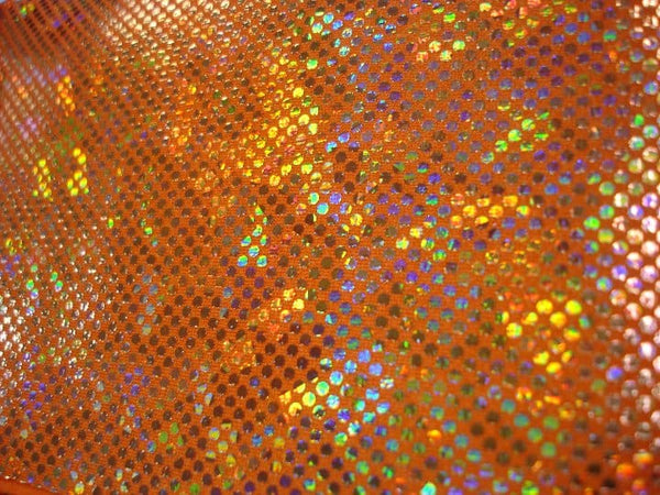 Shattered Glass Spandex - Orange